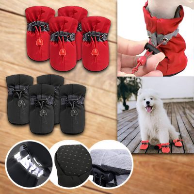 Vízálló cipő háziállatoknak (4db) | PAWSIES