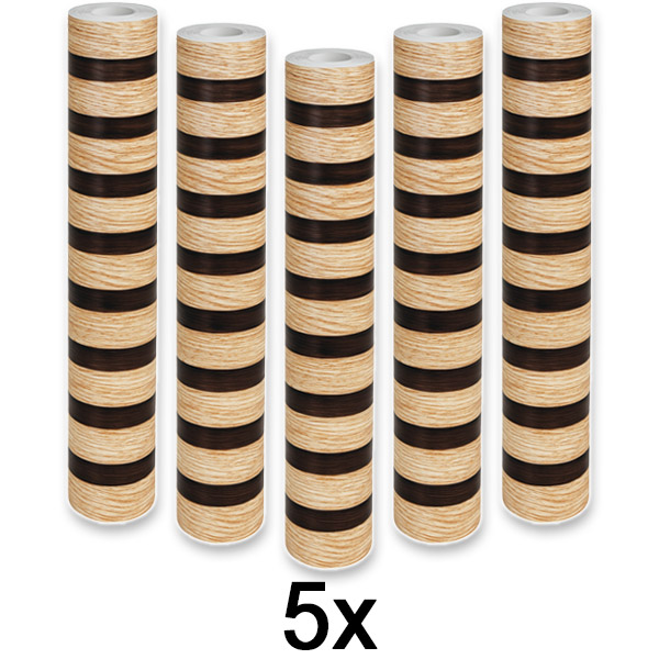 5x Öntapadós fahatású falpanel | LINEWALL